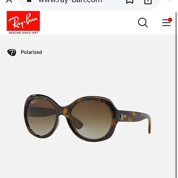 Ray-Ban 4181  Brown Women's Sunglasses with Case - Picture 10 of 12